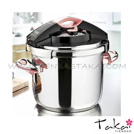 Olla de presión acero inox 9ltrs.