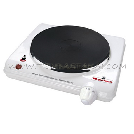 MAGEFESA cocina eléctrica blanca 1 hornilla