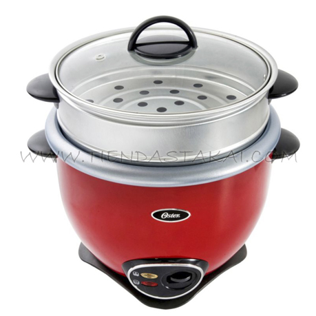 OSTER de 10 tazas - rojo