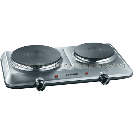 SEVERIN cocina 2 hornillas Inox