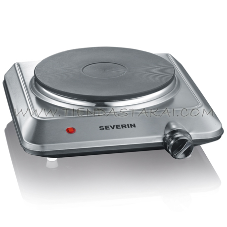 SEVERIN cocina eléctrica 1 hornilla Inox