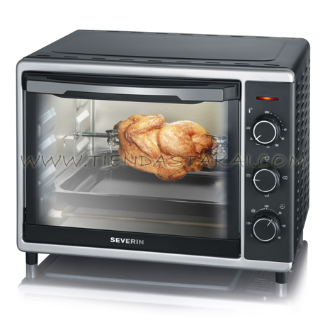 SEVERIN Horno 30ltrs. c/spiedo