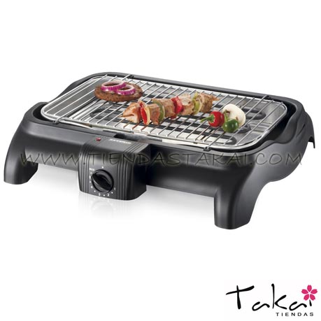 Parrilla eléctrico con rejilla