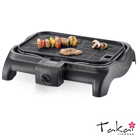 Parrilla eléctrica antiadherente