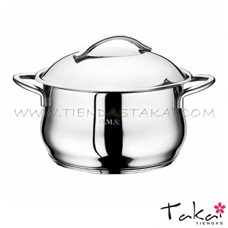 Olla acero inox 11,3ltrs.
