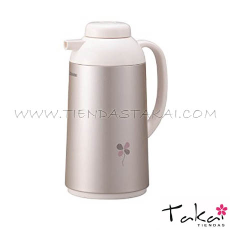 Termo c/botón en la tapa 1ltr.