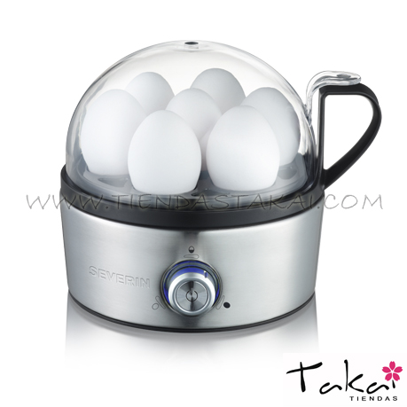 Cocehuevos inox c/bandeja