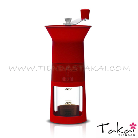 Molinillo de café manual - rojo