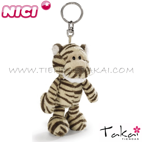 NICI Llavero de peluche de tigre