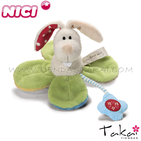 NICI Conejito para bebés, con campanita
