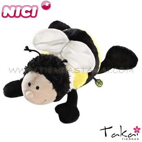 NICI Abejita de peluche echada 20cm.