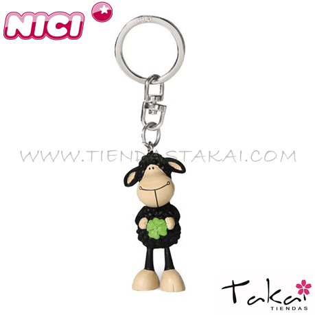 NICI Llavero de la Ovejita Jolly Black