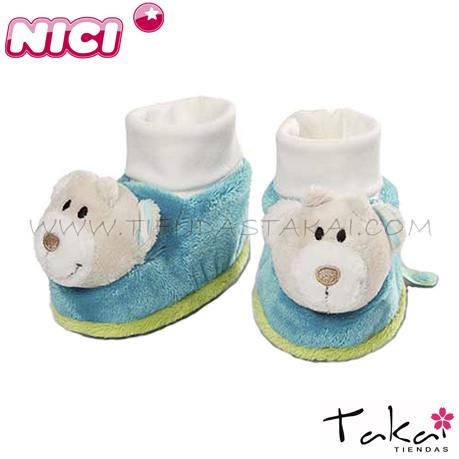 NICI Botitas para bebé de osito