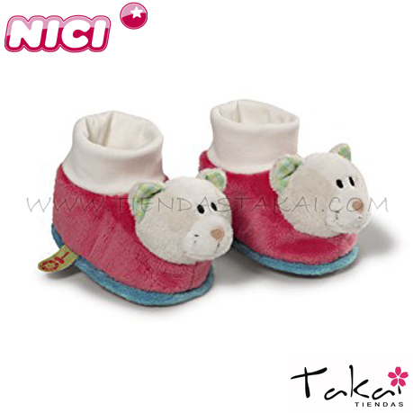 NICI Botitas para bebé de gatito