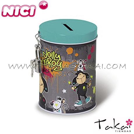NICI Alcancía metálica ovejita Jolly Leroy