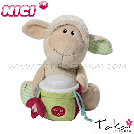 NICI Ovejita de peluche con luz