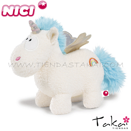 NICI Unicornio Rainbow de peluche 45cm.