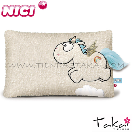 NICI Almohadita del Unicornio Rainbow