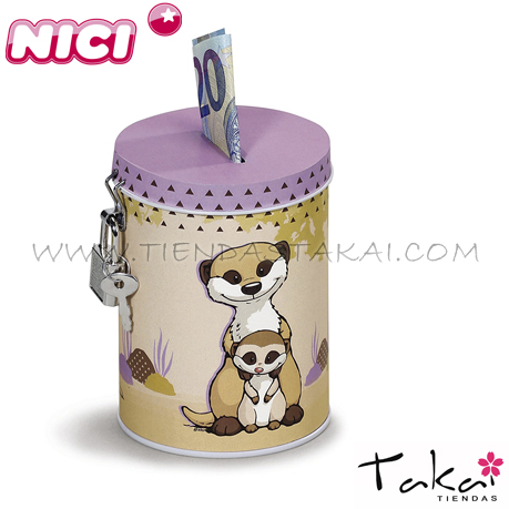 NICI Alcancía metálica