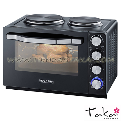 SEVERIN Horno eléctrico con cocina